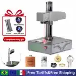 20W/30W/50W S4 Portable Fiber Laser Marking Machine | Industrial Laser Engraver for Metal, Leather & Plastic - SKU: 3256805726837547