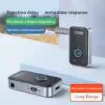 Bluetooth 5.3 Transmitter Receiver Adapter Wireless Audio For Car Music Headphone Speaker 3.5mm Jack AUX Wireless Audio Adapter - SKU: 3256806864113342