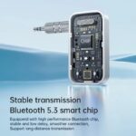 Bluetooth 5.3 Transmitter Receiver Adapter Wireless Audio For Car Music Headphone Speaker 3.5mm Jack AUX Wireless Audio Adapter - SKU: 3256806864113342