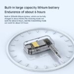 Bluetooth 5.3 Transmitter Receiver Adapter Wireless Audio For Car Music Headphone Speaker 3.5mm Jack AUX Wireless Audio Adapter - SKU: 3256806864113342