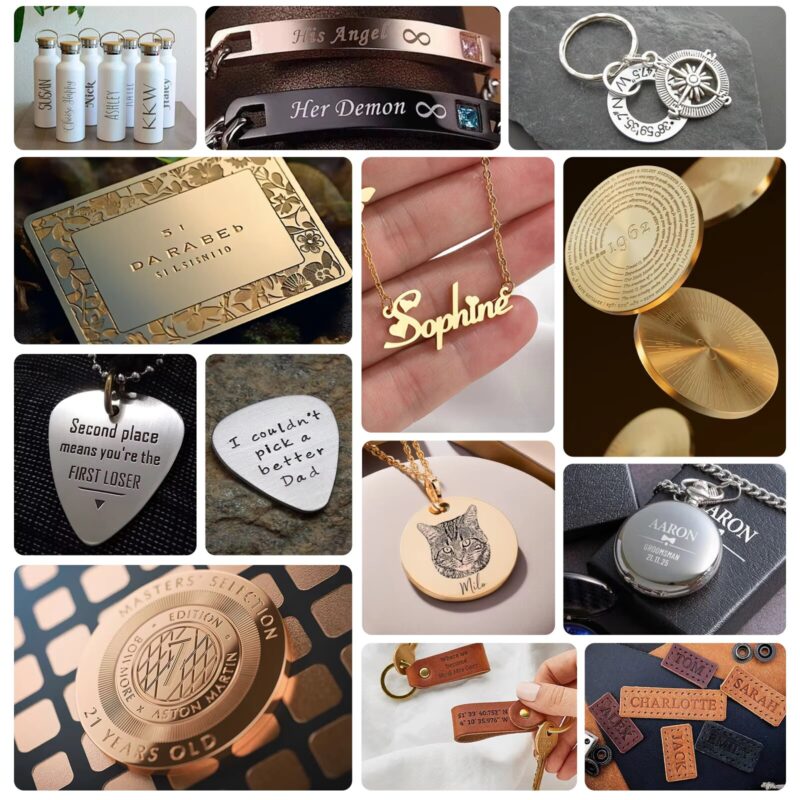 20W/30W/50W S4 Portable Fiber Laser Marking Machine | Industrial Laser Engraver for Metal, Leather & Plastic - SKU: 3256805726837547