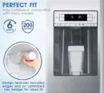 WF3CB refrigerator water filter replacement part, compatible with ULTRAWF, suitable for Frigidaire and Electrolux refrigerators, reduces chlorine smell and odor - Provide your home with clean, delicious water and ice.This WF3CB refrigerator water filter replacement is designed as a compatible alternative to the ULTRAWF filter. It helps reduce chlorine odor and taste while maintaining a reliable, leak-free fit.✔ Improves the taste of water and ice✔ Easy push-lock installation✔ BPA-free, food-grade materials🔹 Compatible ReplacementDesigned to replace WF3CB and ULTRAWF refrigerator water filters. Compatible with some Frigidaire and Electrolux refrigerators.🔹 Better taste and reduced odorIt helps reduce chlorine taste and odor, resulting in cleaner, fresher drinking water and better-tasting ice.🔹Safe food-grade materialsMade with BPA-free, food-grade materials, suitable for everyday household use.🔹 Quick and tool-free installationThe push-lock design allows for quick installation without tools or professional assistance.🔹Long-lasting performanceFor optimal performance, it is recommended to replace the fuel every 6 months or 200 gallons.
