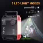 4 In 1 2000A Jump Starter Power Bank 16000mAh 150PSI Air Compressor Tire Pump Portable Charger Car Booster Starting Device